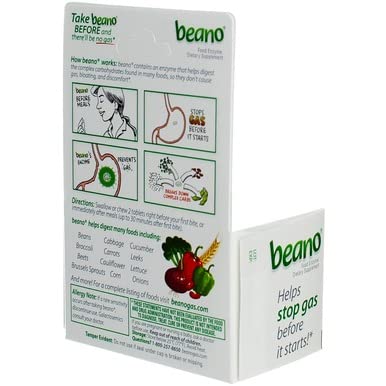 Beano tablettes faciles à mâcher grâce à leur texture neutre