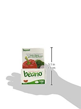 Beano tablettes prêt à l’emploi avant le repas pour une digestion plus légère.