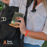 Bracelet Bear Grylls, huiles essentielles naturelles pour une sensation fraîche lors de vos balades.
