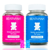 BEARVANA Top et Peach: duo pratique dans une bouteille pour votre routine.