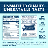 Format portable BEAST BITES Creatine Gummies, framboise bleue en déplacement