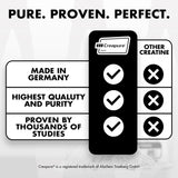 BEAST BITES Creatine Monohydrate – poudre non aromatisée facile à mélanger pour l'entraînement