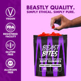 Beast Bites étiquette certifiée NSF pour le sport.