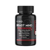 Beast Mind: bouteille montrant énergie durable et libération prolongée