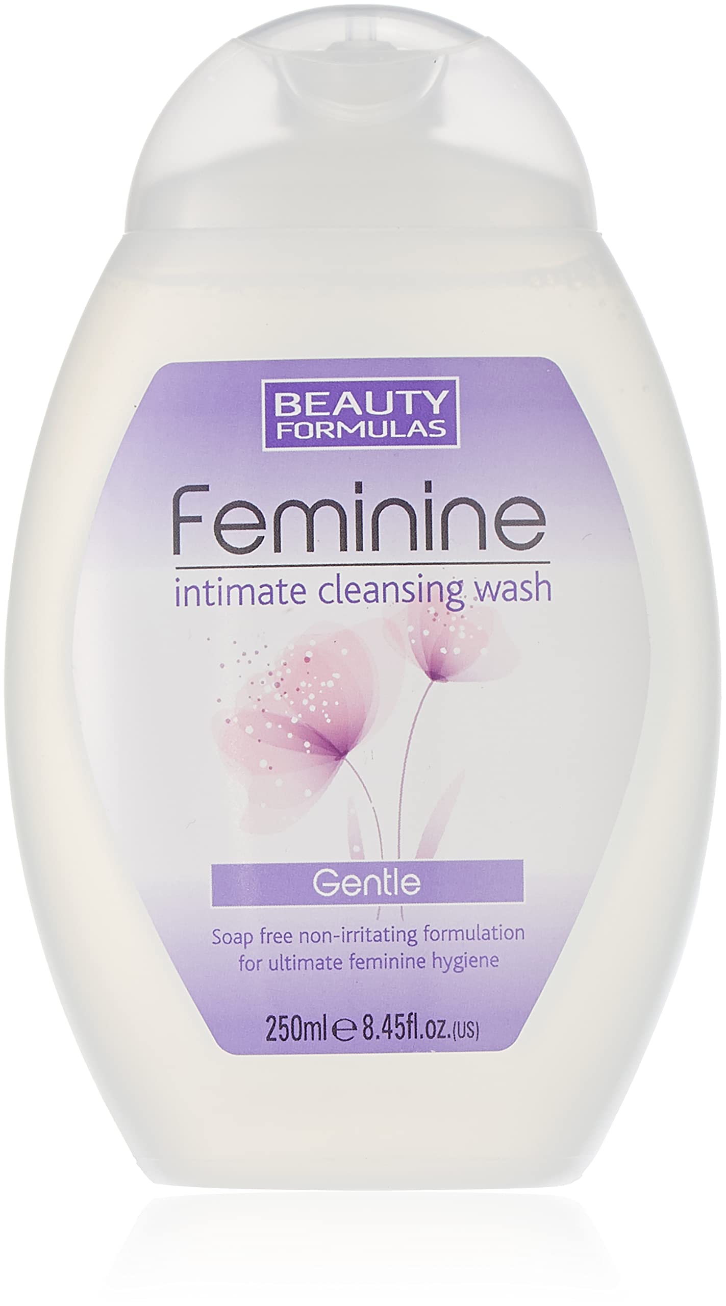 Beauty Formulas lave-intime doux, pH équilibré, sensation de fraîcheur.