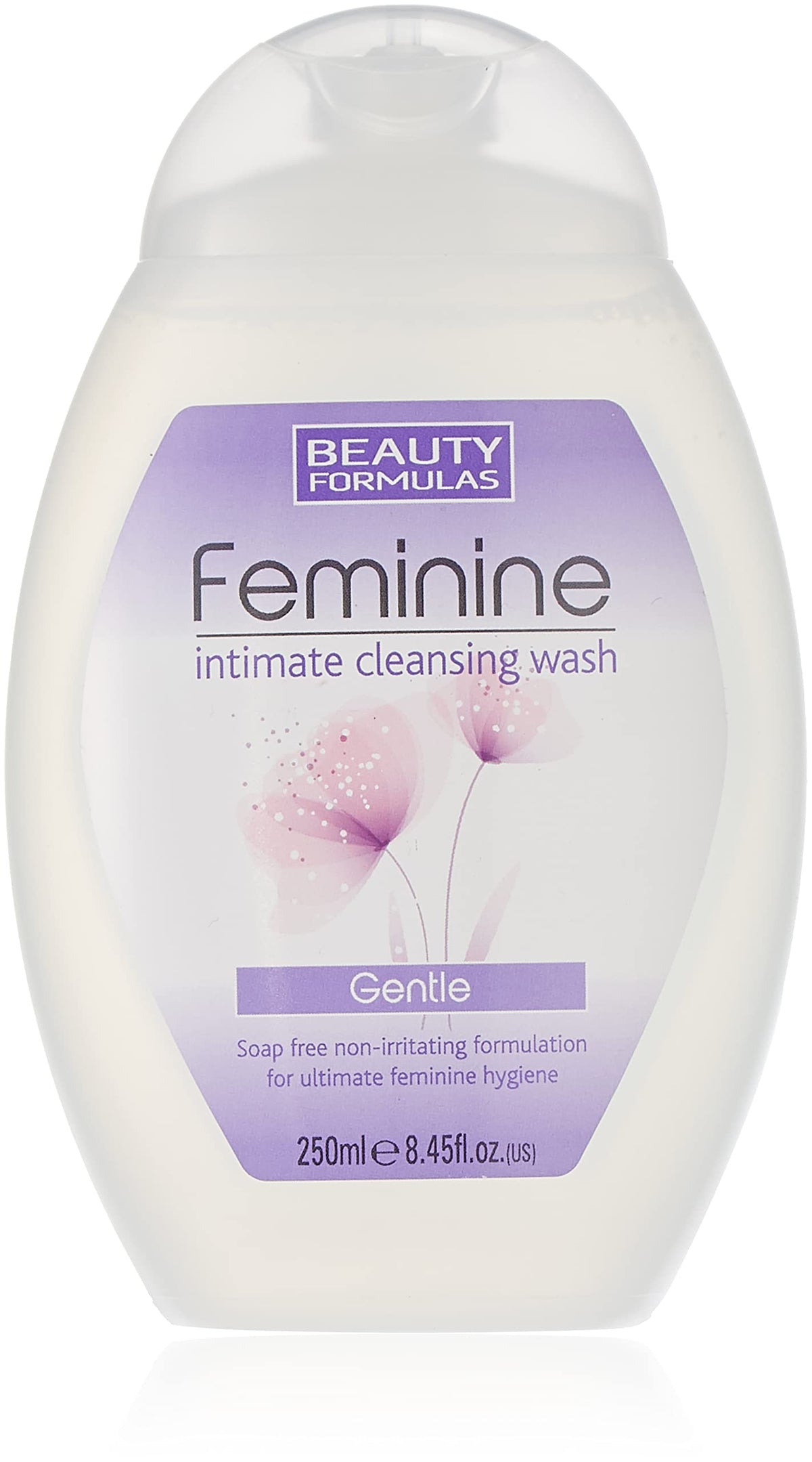 Beauty Formulas lave-intime doux, pH équilibré, sensation de fraîcheur.