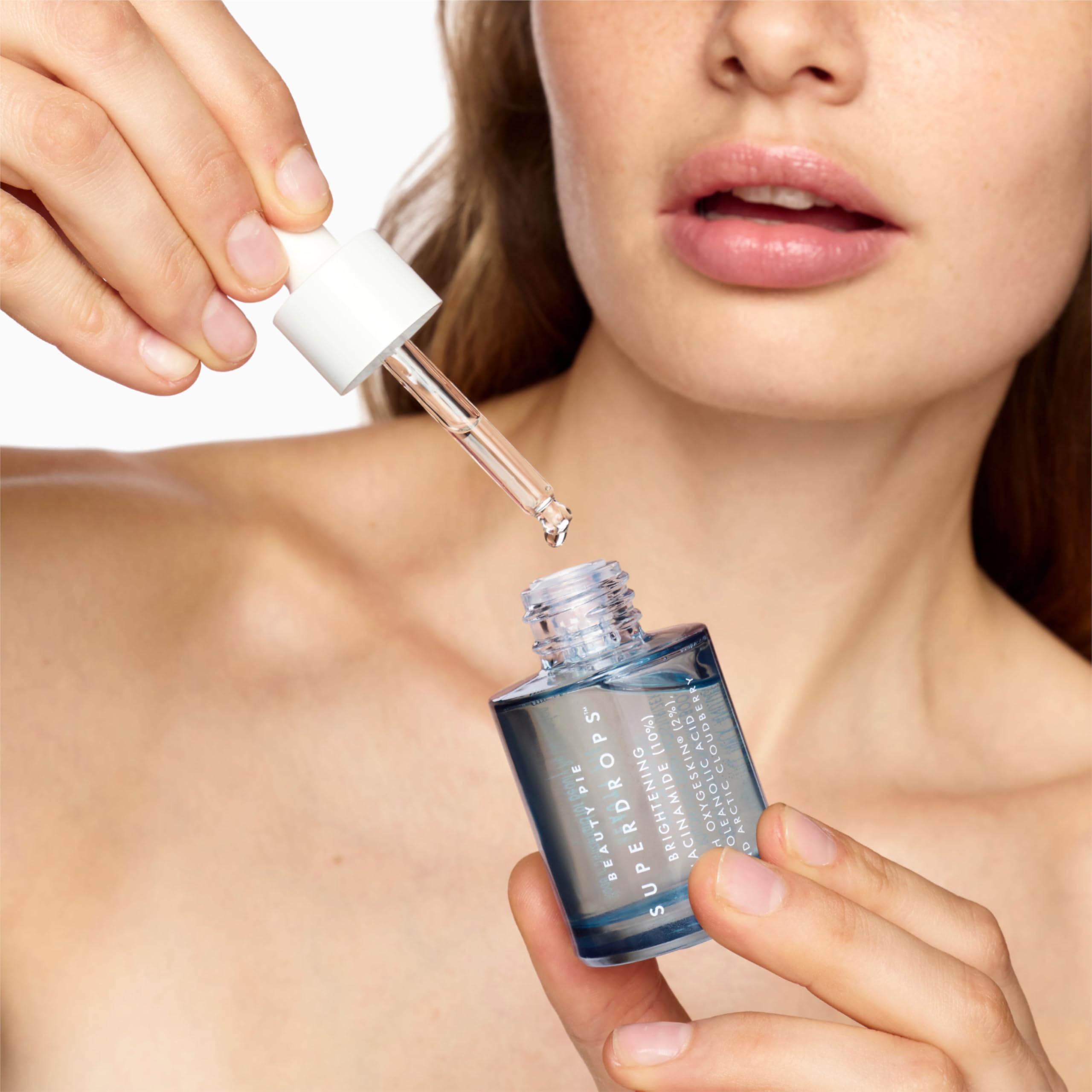 Beauty Pie Superdrops – Emballage sans parabènes, soin plus responsable.