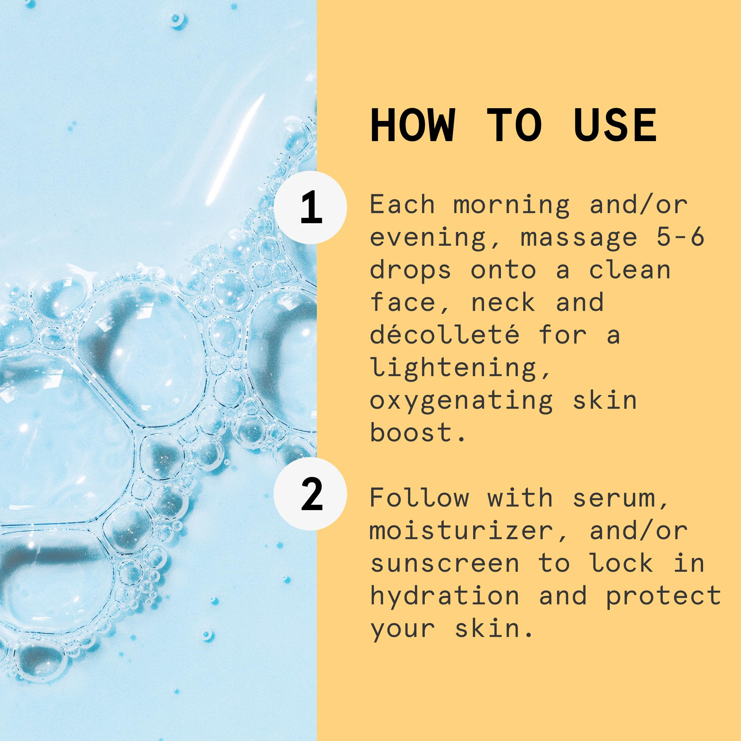 Beauty Pie Superdrops – Texture légère prête pour hydratant et SPF.
