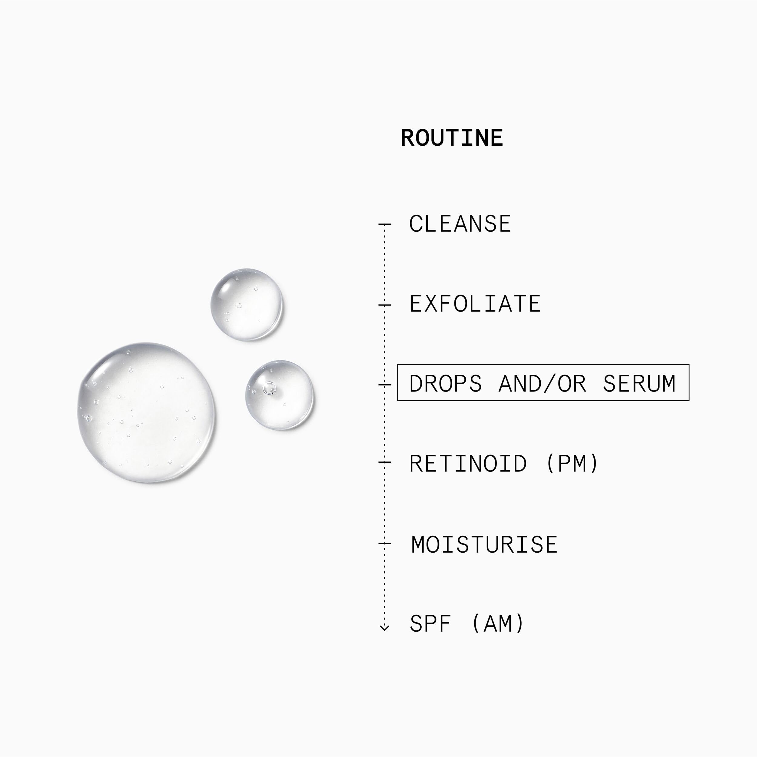Beauty Pie Superdrops – Utilisation matinale intégrée dans la routine quotidienne.