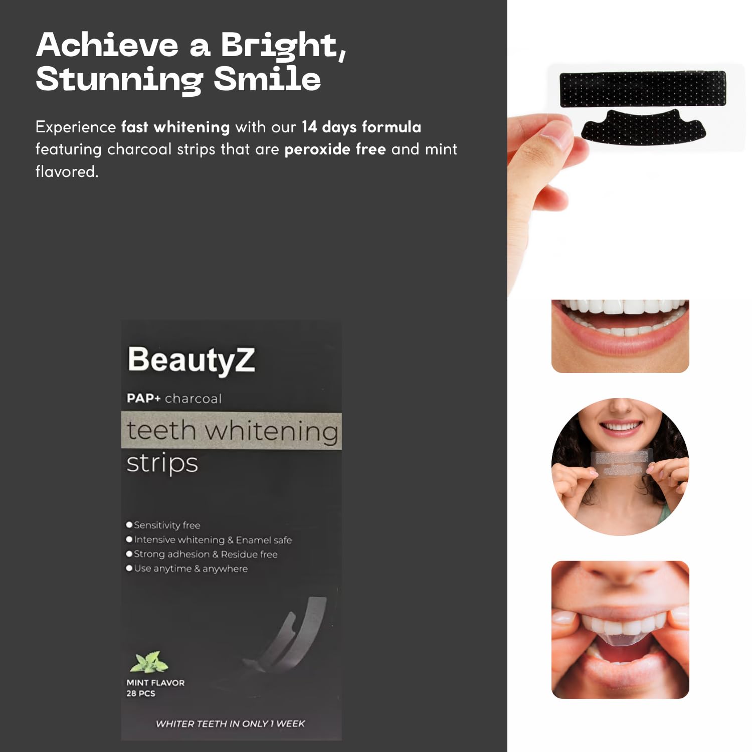 BeautyZ précision sur l émaux et aucun peroxyde pour un blanchiment en douceur