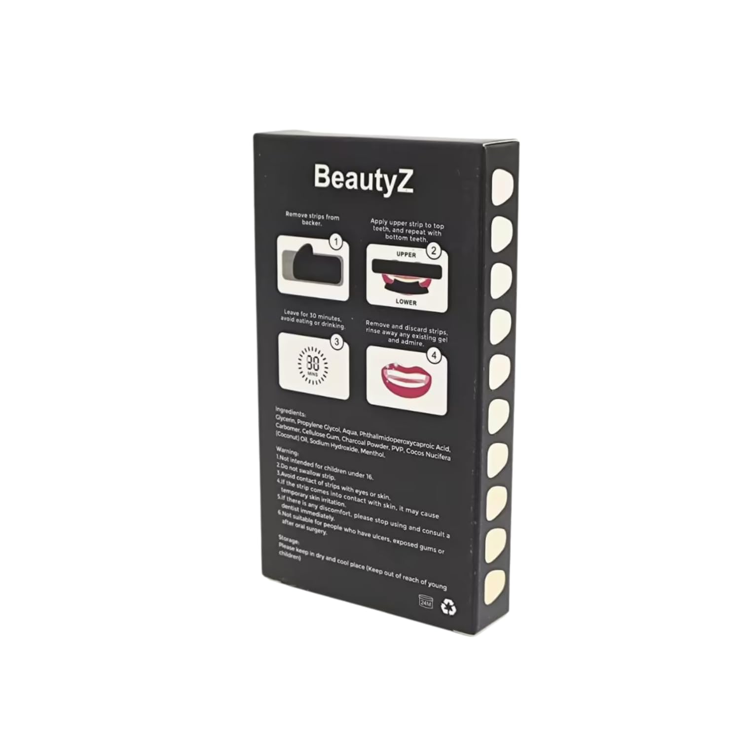 BeautyZ utilisation quotidienne sans peroxyde offrant douceur et confort