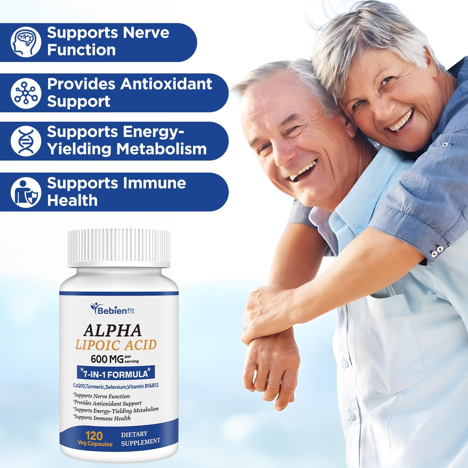 Bebien fit absorption améliorée grâce au poivre noir 95% pipérine.