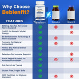 Bebien fit complexe B avec benfotiamine et B12 pour le métabolisme.