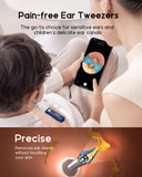 BEBIRD Earsight Plus R37R – embout en silicone doux préserve le confort pendant le nettoyage.
