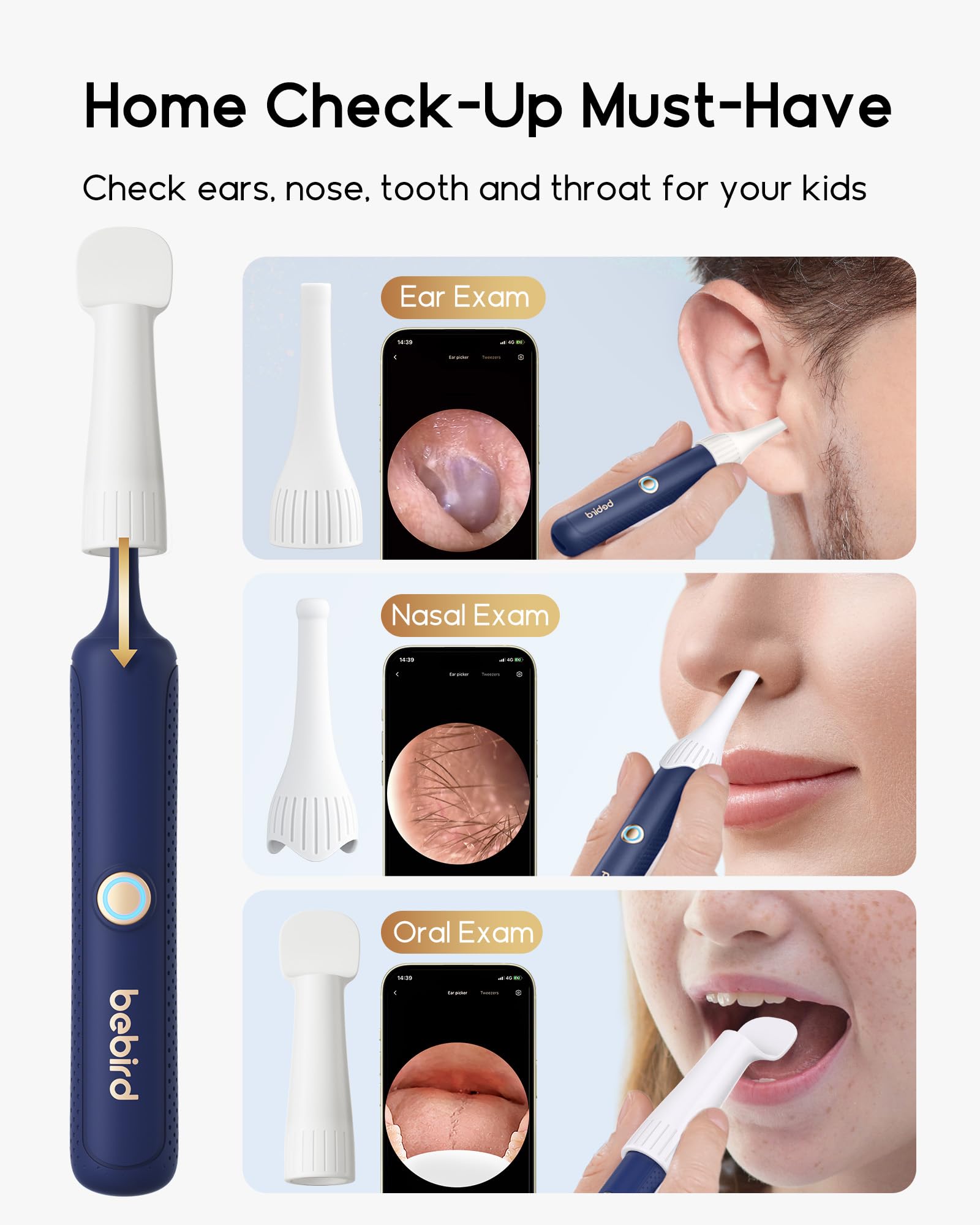 BEBIRD Earsight Plus R37R – étui voyage compact pour emporter partout.