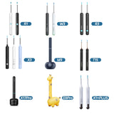 Matériaux durables: silicone et acier inoxydable, résistance et hygiène.