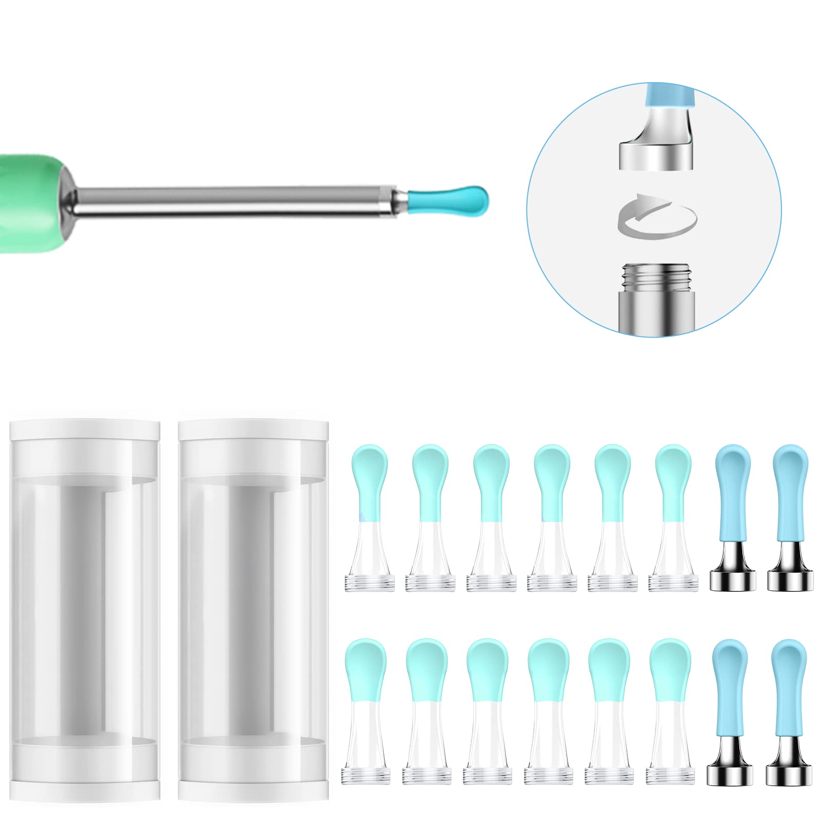 BEBIRD embouts silicone pour oreille – 16 pièces, douceur et précision d’utilisation