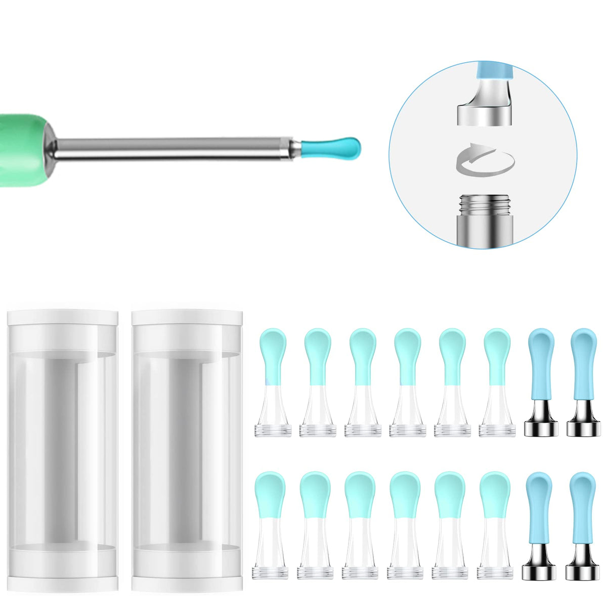 BEBIRD embouts silicone pour oreille – 16 pièces, douceur et précision d’utilisation