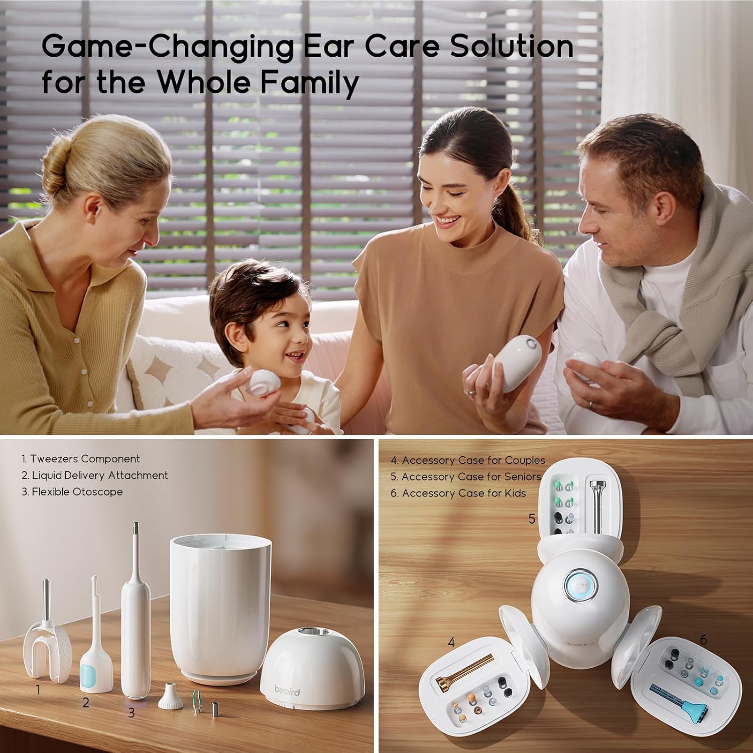 BEBIRD Home 30S embouts oreille 23 adaptés à tous les profils