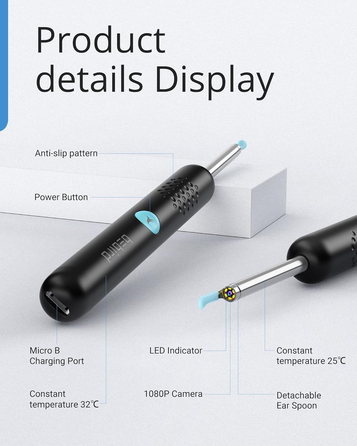 BEBIRD R1-kit observation oreille nez langue pour inspection ciblée.