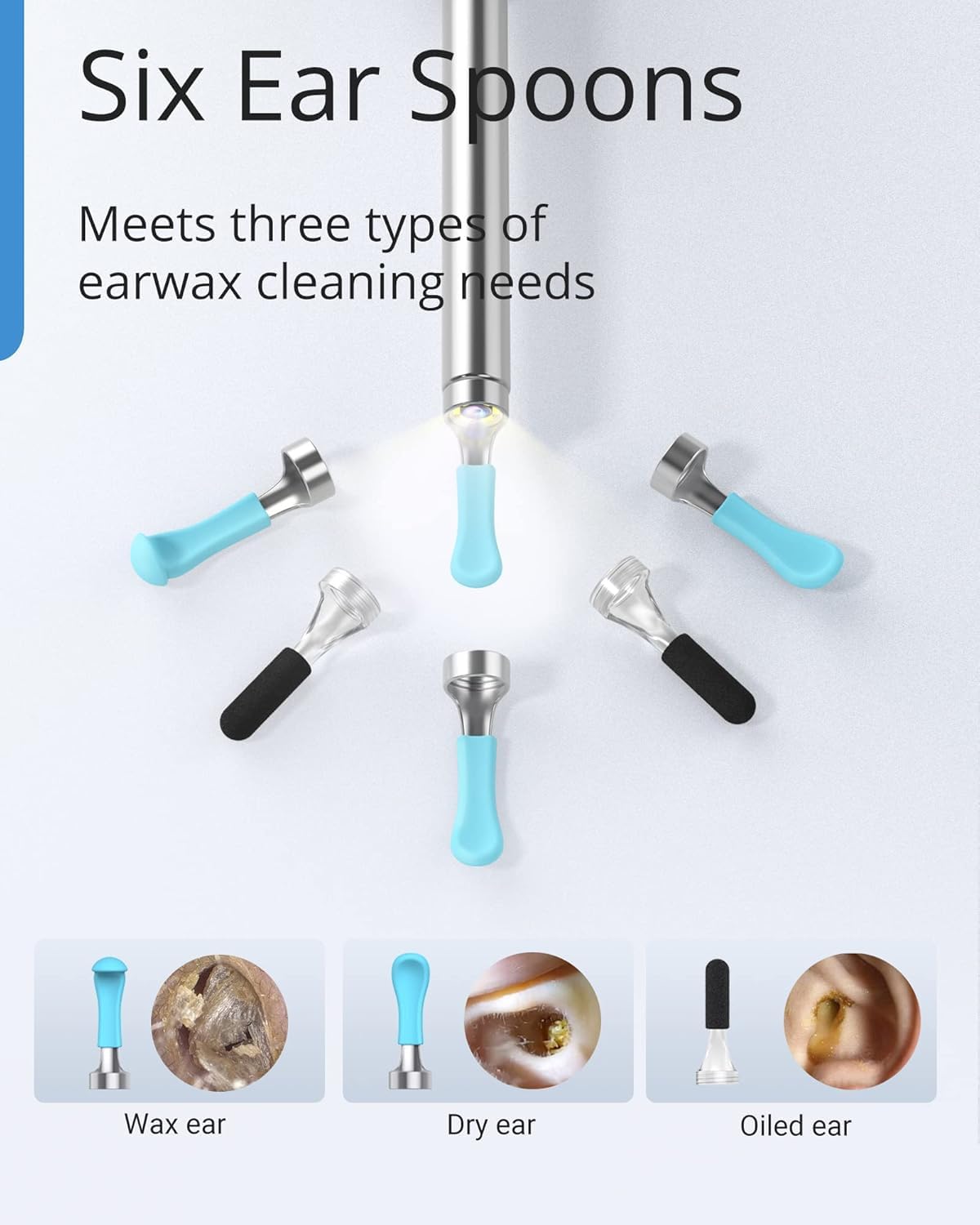 BEBIRD R1-kit remplacements et outils multi-usages pour nettoyage doux.
