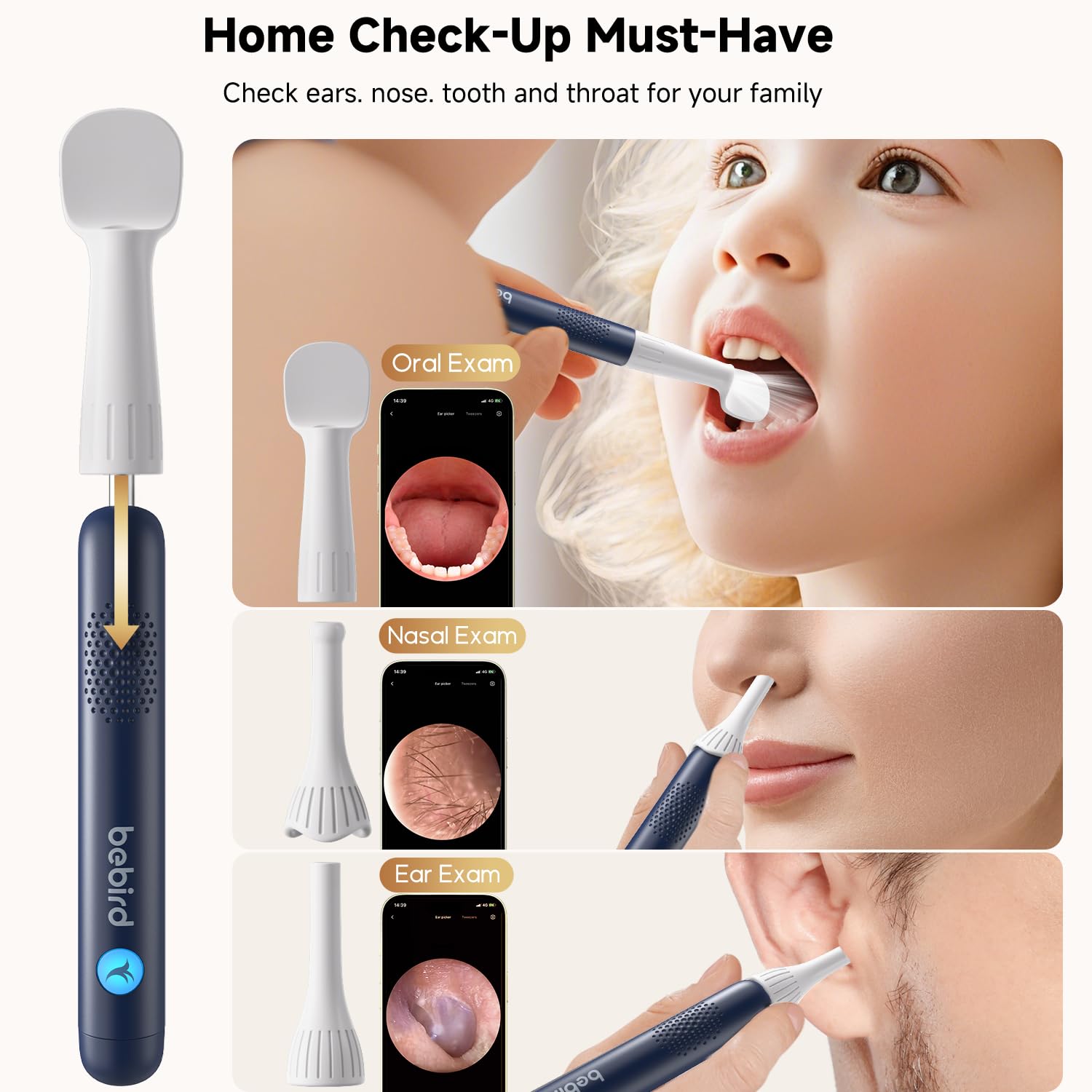 BEBIRD R1 Ultra: pipette auditive visuelle pour traitements mesurés