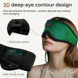 BeMyLady masque-sommeil-bluetooth-enceintes-integrees: écoute sans fil discrète pendant le repos.