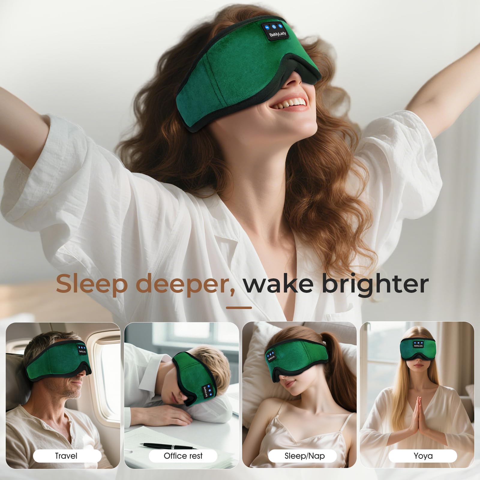 BeMyLady masque-sommeil-lavable-en-machine: entretien facile pour l'usage quotidien.