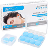 Becheln bouchons d'oreilles en silicone, usage quotidien discret et efficace.