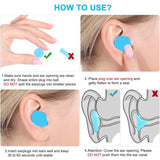 Becheln bouchons d'oreilles en silicone pour la tonte du gazon.