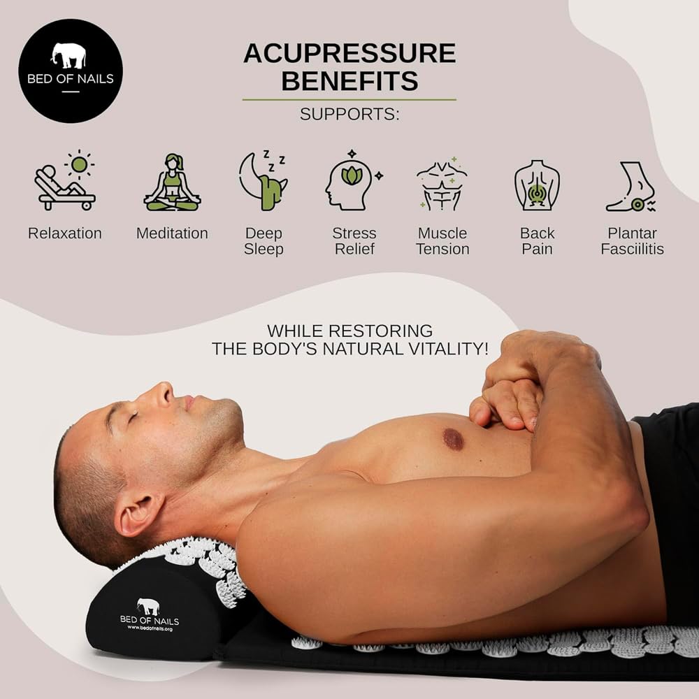 Bed of Nails accessoire sangle coussin plat — ergonomie et confort d’utilisation