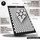 Bed of Nails sac cordon de serrage — pratique pour voyager et ranger