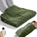 Bedsure chauffe-pieds ample 20x33 en flanelle, confort pour pieds fatigués