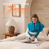 Bedsure Wrap Heating Pad sangles réglables pour un maintien sûr.