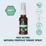 BEE & YOU doseur spray buccal, dosage précis pour chaque utilisation.