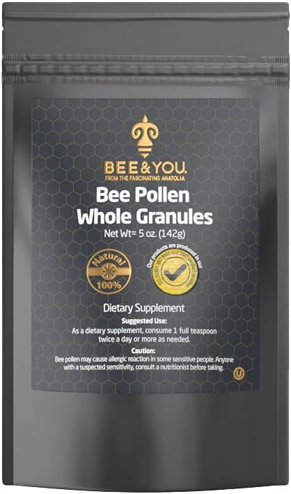 Bee & You Pollen granules – texture granuleuse idéale pour garnir plats.