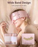 BeeVines Masque Sommeil: rembourrage nez pour obscurité sans pression.