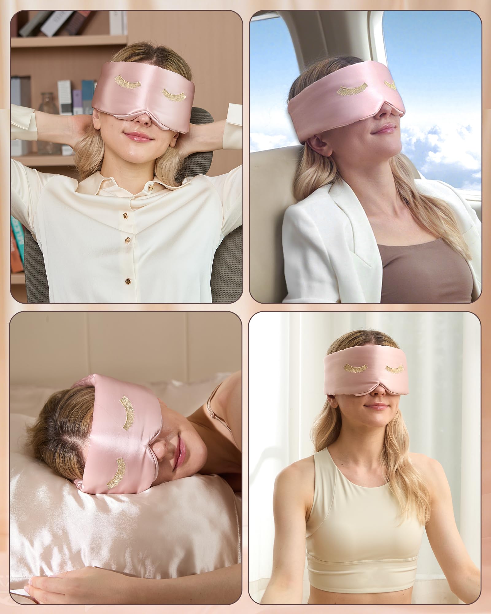 BeeVines Masque Sommeil 22 momme: douceur luxueuse et durabilité.