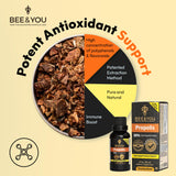 Bee & You Propolis fabrique-en-turquie, origine locale et contrôle qualité.