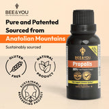 Bee & You Propolis preparation-naturelle, extrait riche en antioxydants.