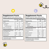 Beekeeper's Naturals Ingrédients Miel de sarrasin et propolis – pureté naturelle et efficacité.