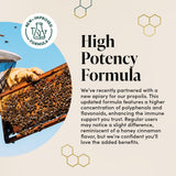 Beekeeper's Naturals Propolis Spray – arôme miel cannelle agréable.
