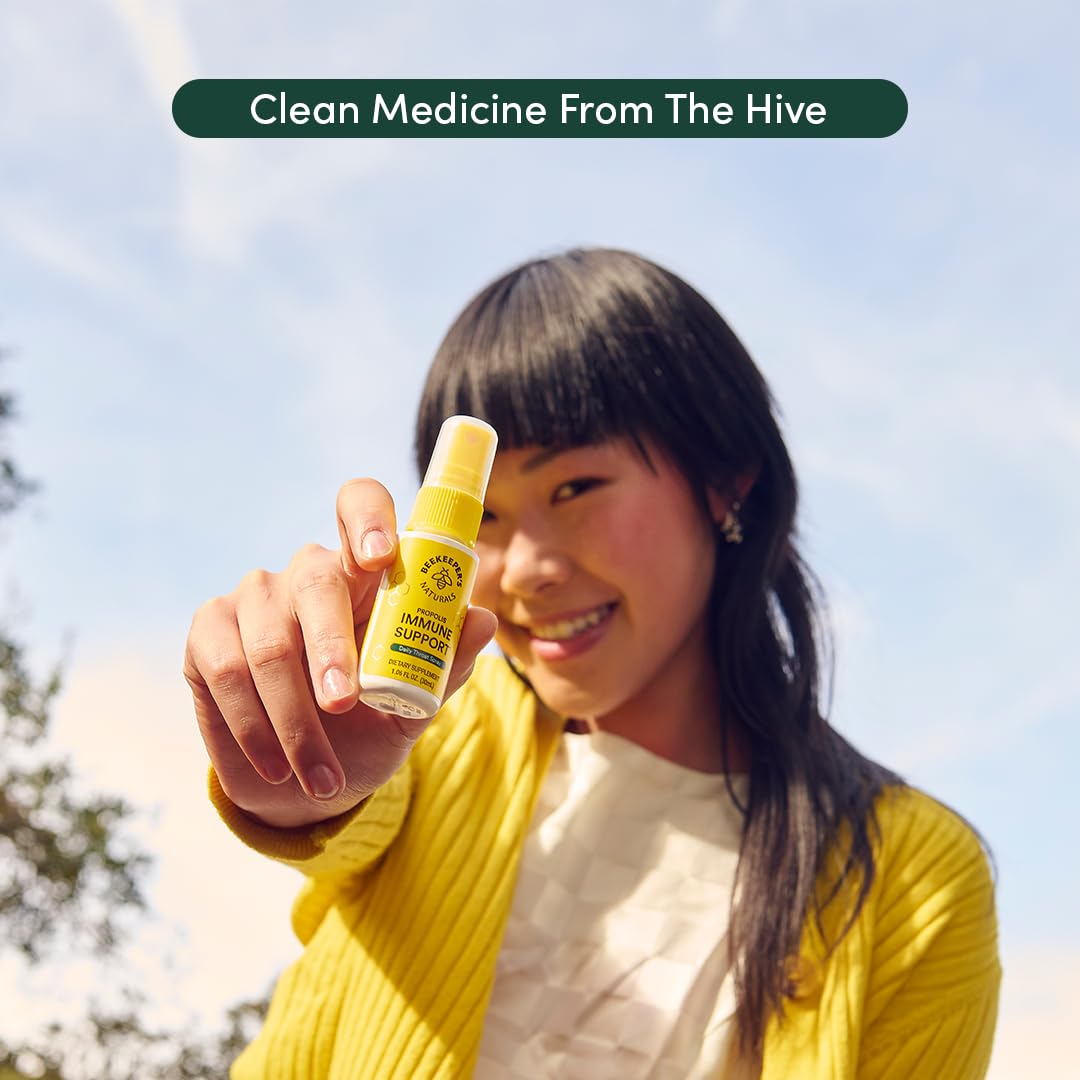 Beekeeper's Naturals Propolis Spray – certifié keto et paleo.