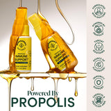 Beekeeper's Naturals Propolis Spray – etiquette claire et ingrédients naturels.