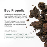 Beekeeper's Naturals Propolis Spray – ingrédients propres et sans alcool.