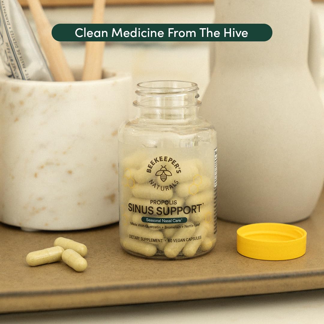 Beekeeper's Naturals dose quotidienne - 2 capsules faciles à prendre.