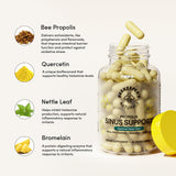 Beekeeper's Naturals emballage 60 capsules - dosage pratique.