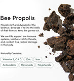 Beekeeper's Naturals sucette miel-sureau, douceur naturelle et goût agréable.