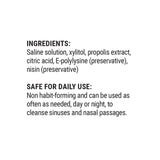 Beekeeper's Naturals usage quotidien: soulagement nasal doux et sûr