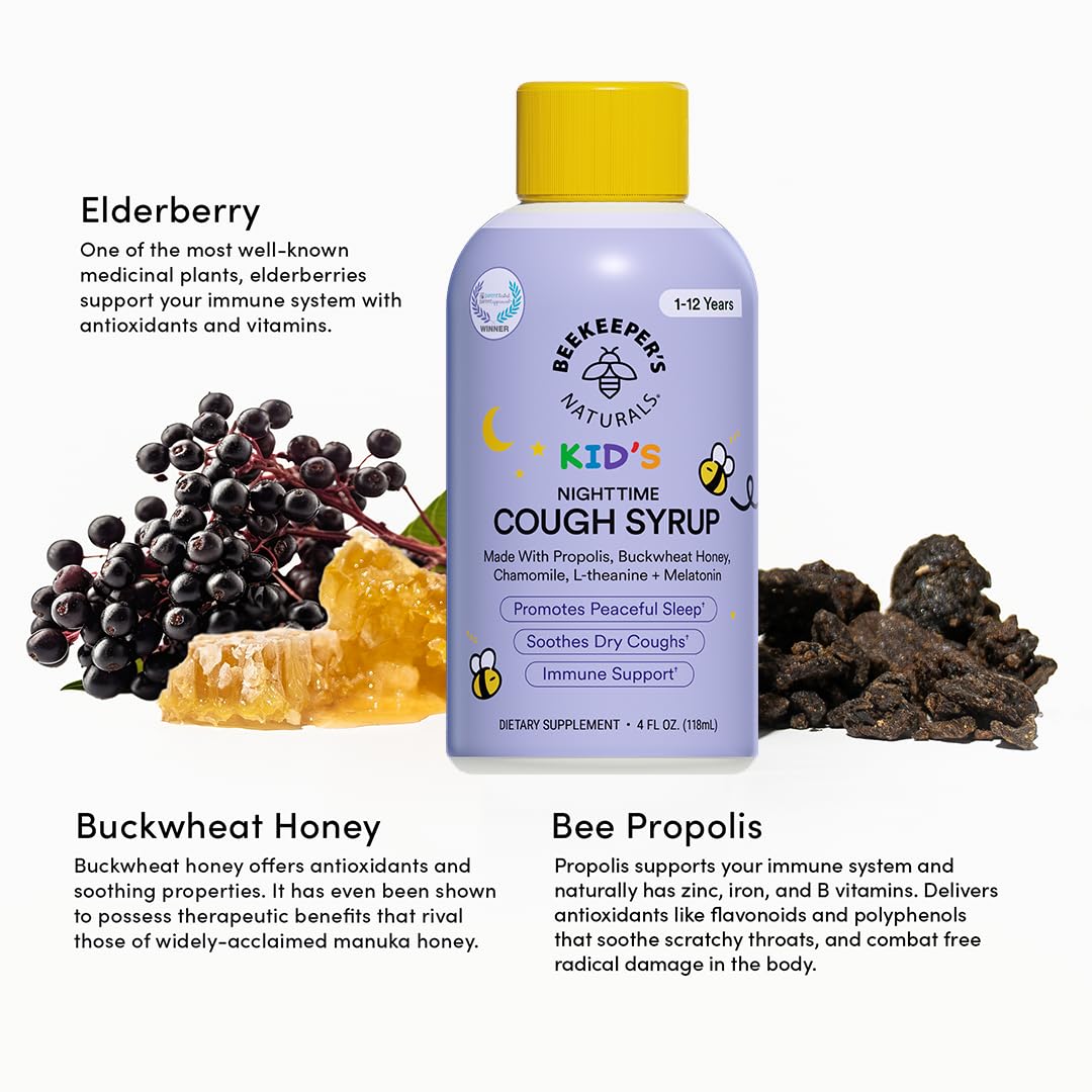Beekeeper's Naturals: Ingrédients naturels sans colorants artificiels